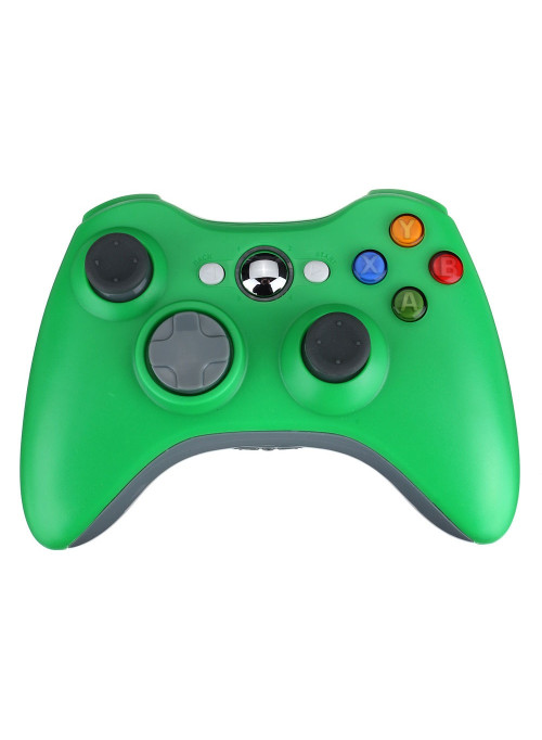 Геймпад беспроводной Controller Wireless Green (Зеленый) (Xbox 360)